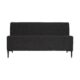 Lucca Two Seater Lounge Charcoal