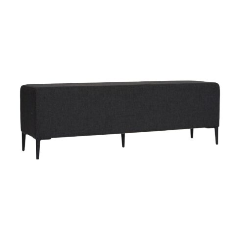 Lucca Bench Seat Charcoal