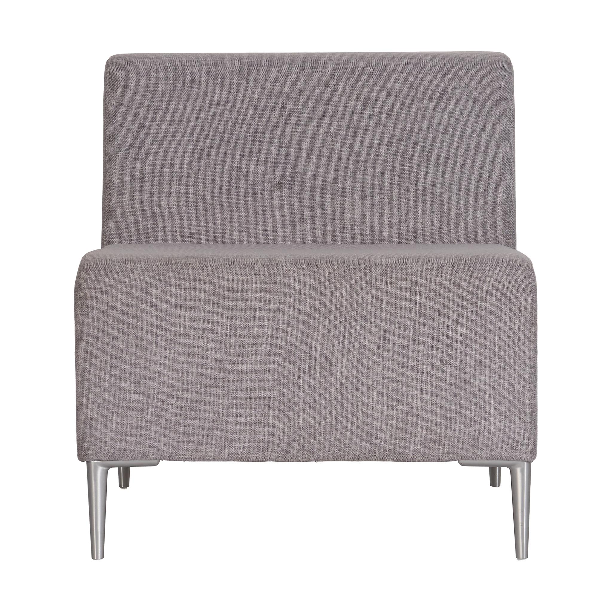 Lucca One Seater Lounge Light Grey