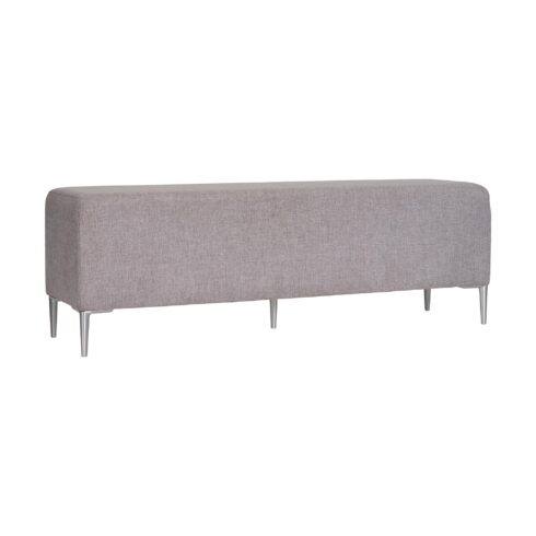 Lucca Bench Seat Light Grey