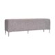 Lucca Bench Seat Light Grey