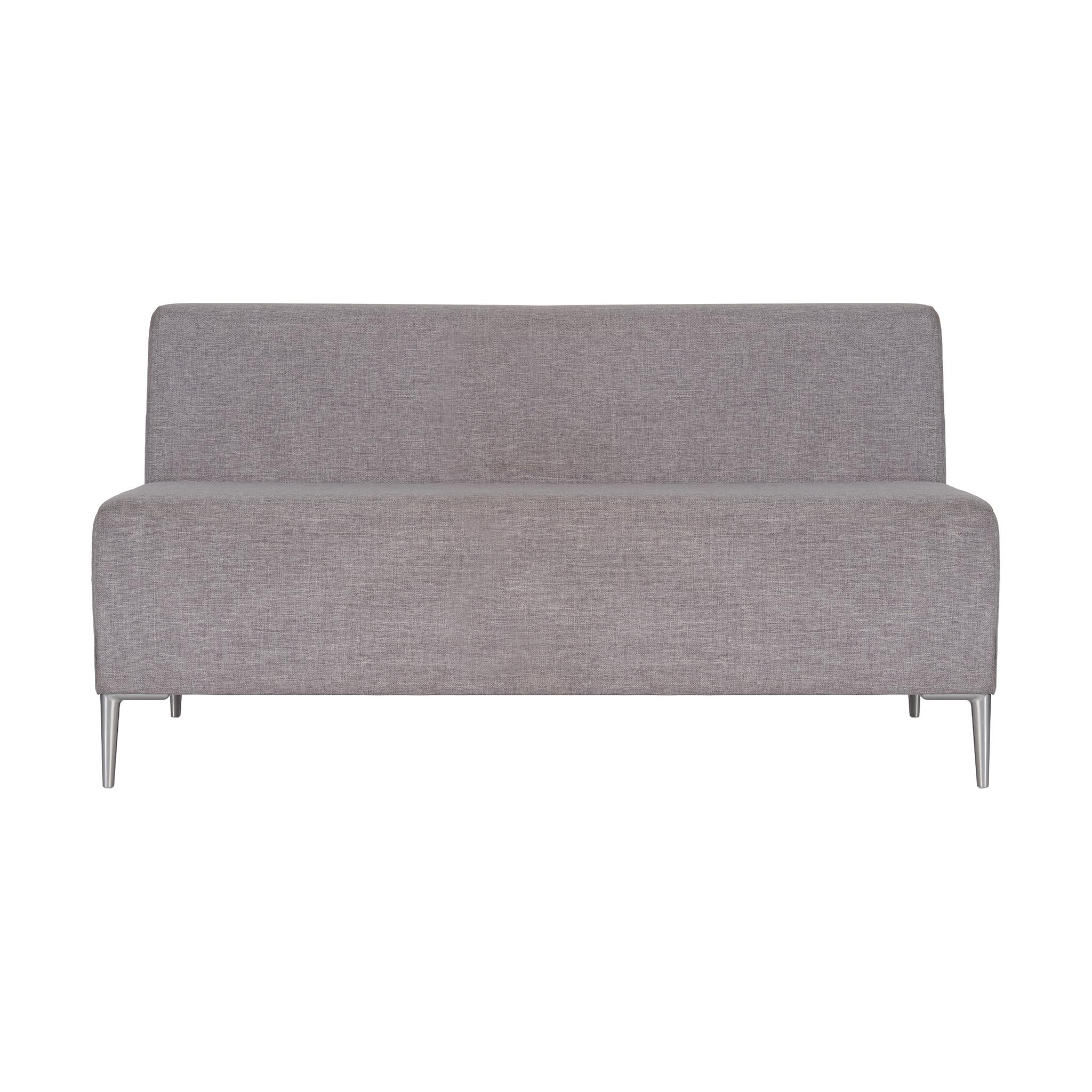 Lucca Two Seater Lounge Light Grey