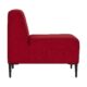 Lucca One Seater Lounge Red
