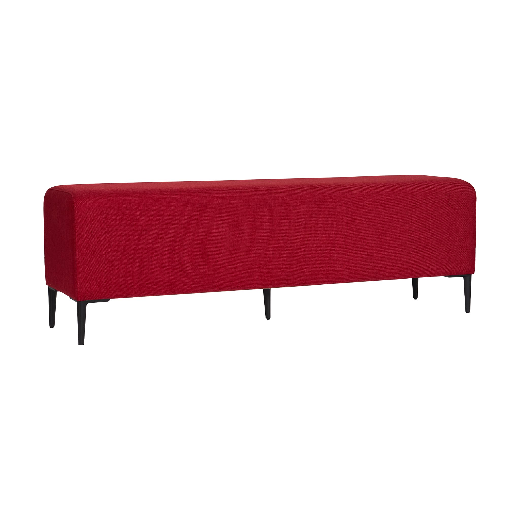 Lucca Bench Seat Red