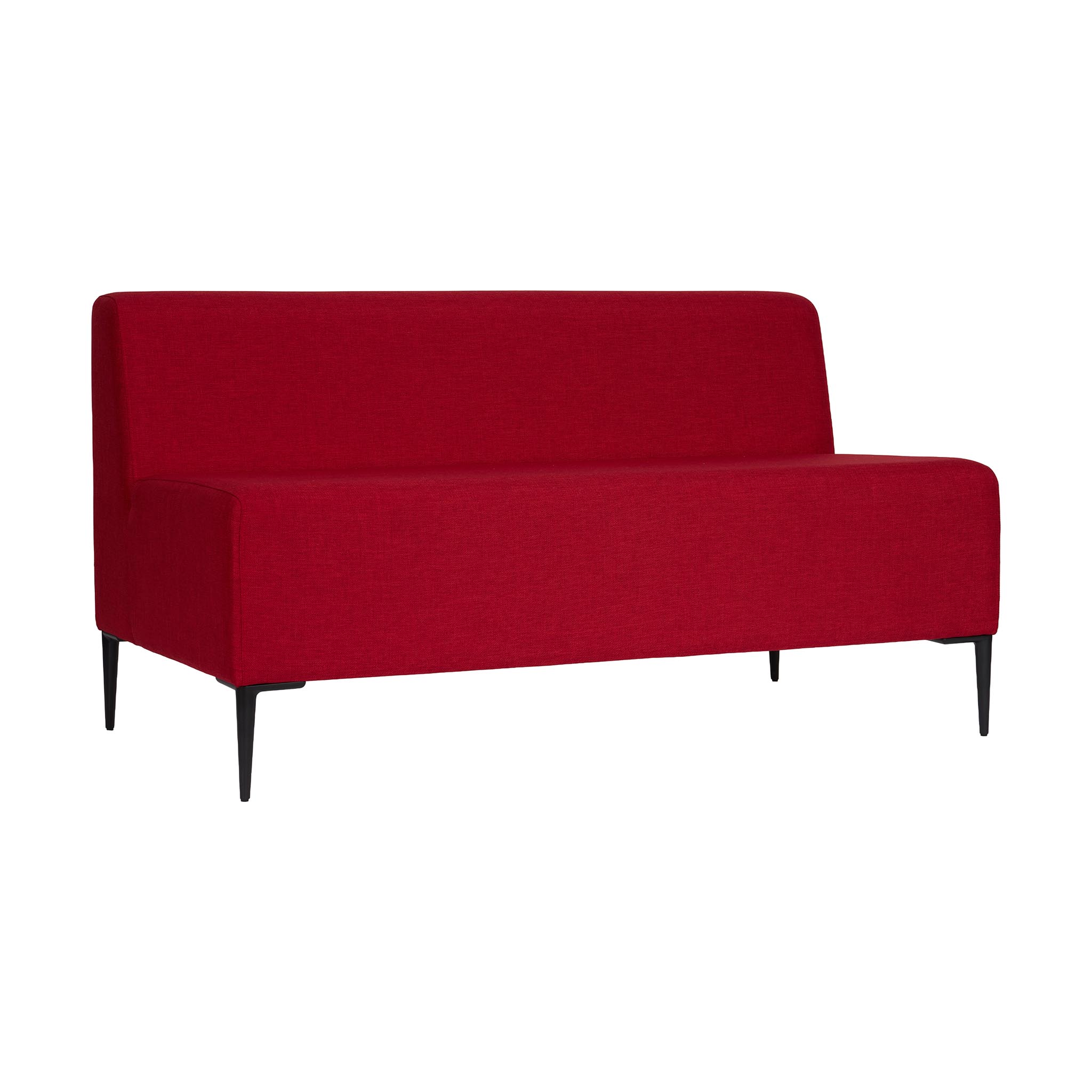 Lucca Two Seater Lounge Red