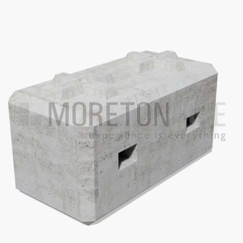 1 Ton Concrete Weight with Tyne Holes