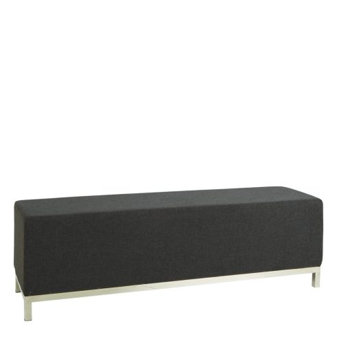 Lucca Bench Seat Charcoal