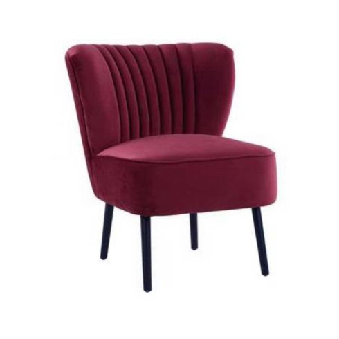 Mollie Lounge One Seater Maroon