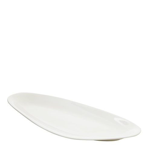 Marella Elliptical White Platter