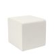 Cube Ottoman White