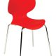 Poly Vogue Chair Red