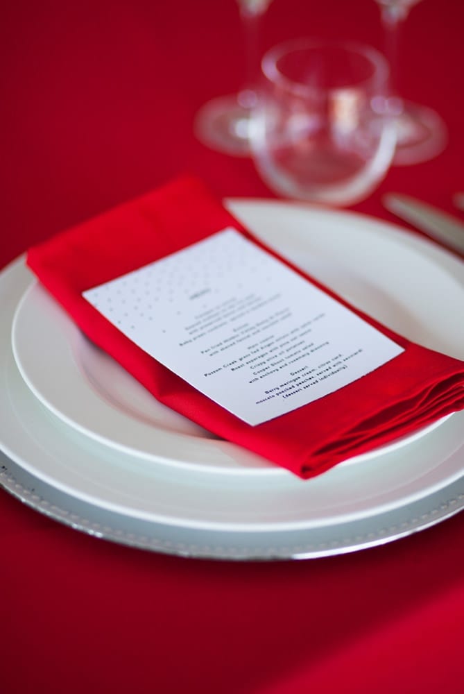 Beyond Basic Round Red Table Cloth