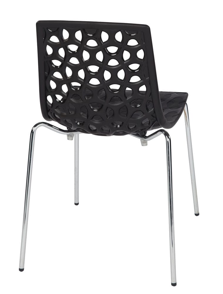 Spring chair Black