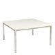 Square Coffee Table White