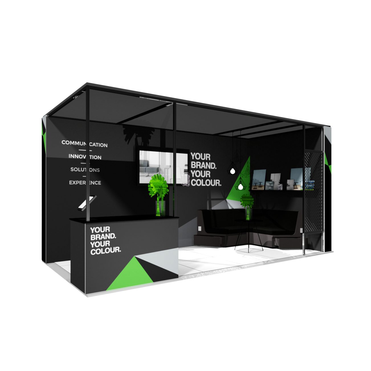 The Lounge 6m x 3m Exhibition Stand