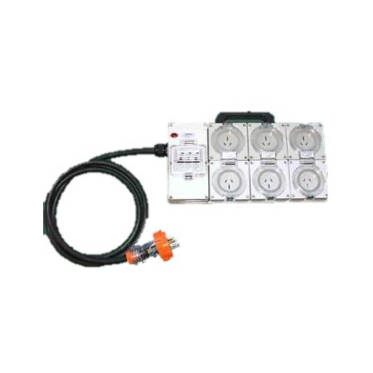 POWER FEED & SWITCHBOARD (6 x 240V) Moreton Hire