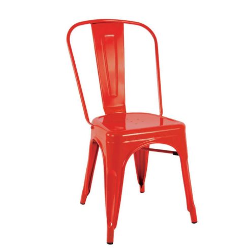 Tolix Chair Red