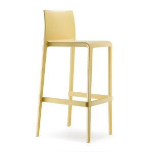 yellow high stool for hire