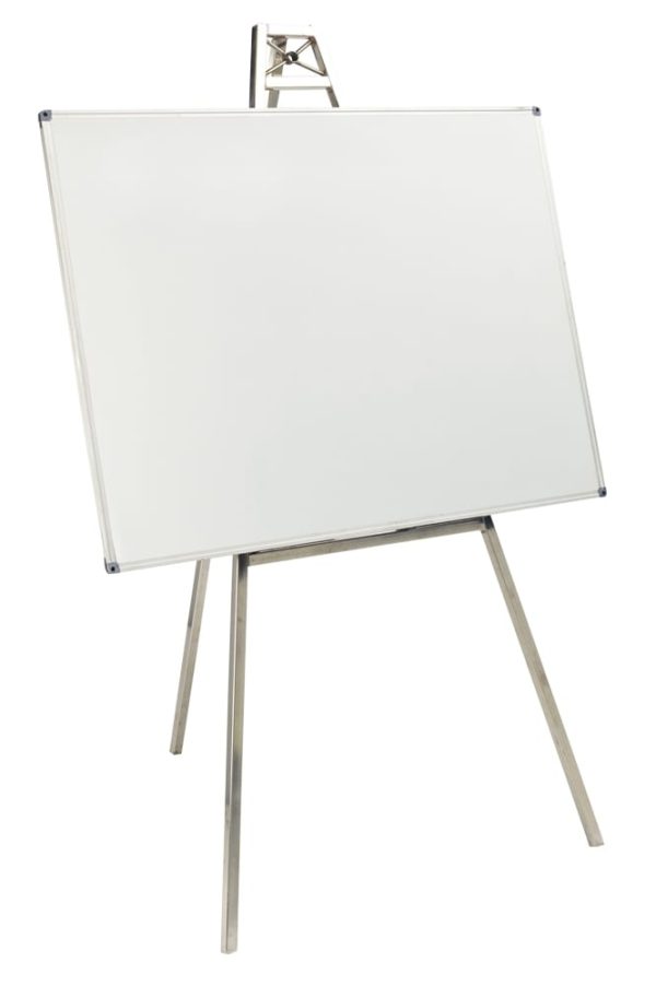 Whiteboard & Stainless Steel Easel Moreton Hire
