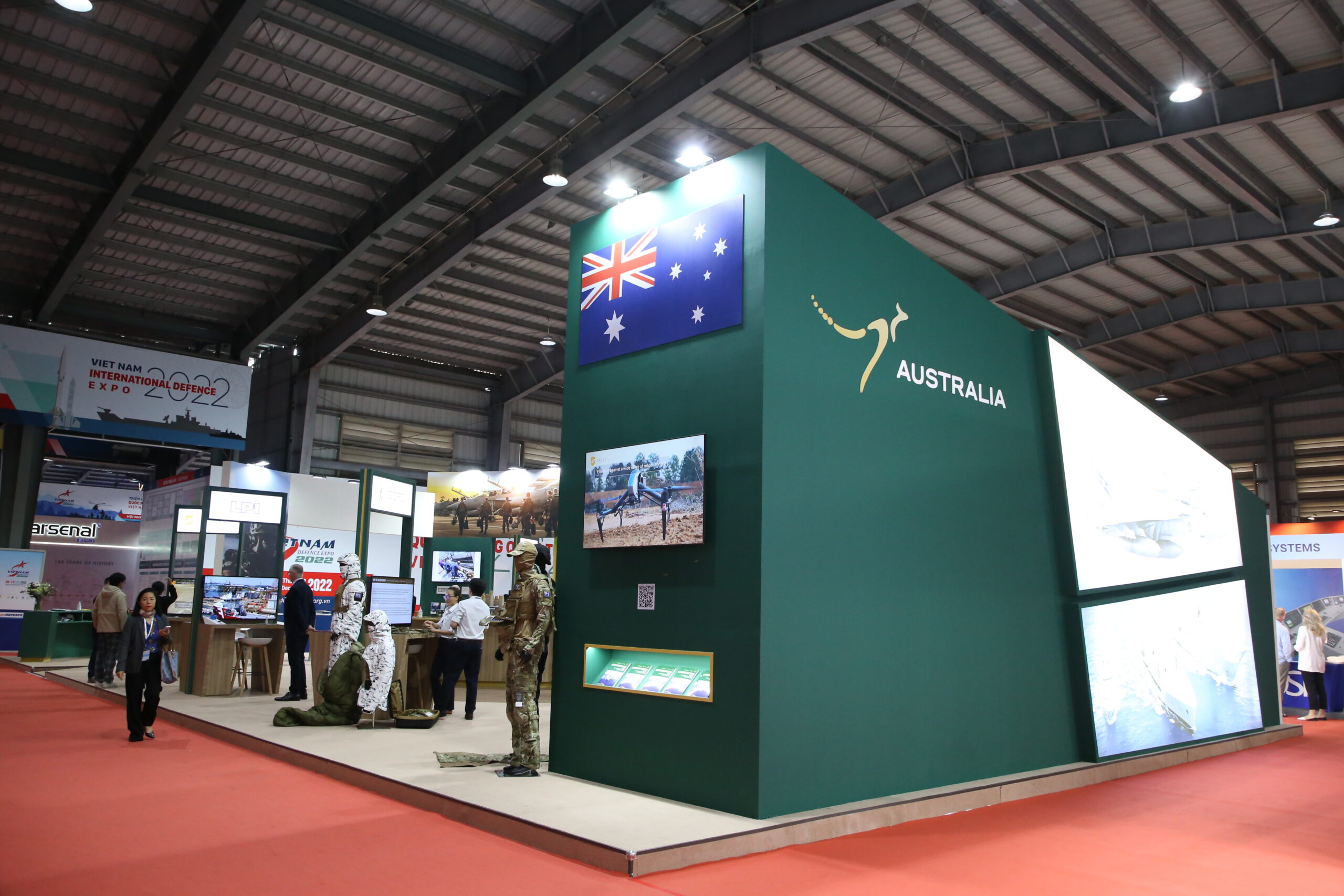 Team Defence Australia Pavilions