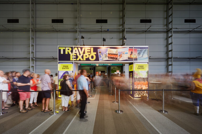 Entrance Feature Walkway Custom Design and Brand activation QLD, NSW, VIC. Custom Signage exhibition.