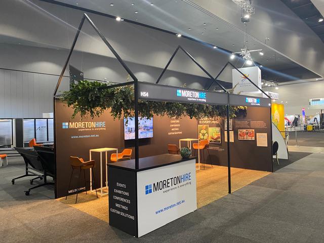 Moreton Hire’s pioneering sustainable exhibition stand at AIME 2020