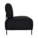 Temp Two Seater Lounge Black