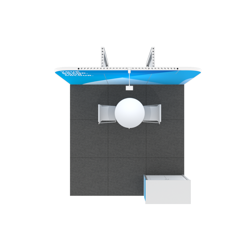 Curve Exhibition Stand | 3m x 3m