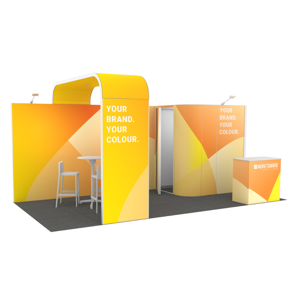 Arc Exhibition Stand | 6m x 3m