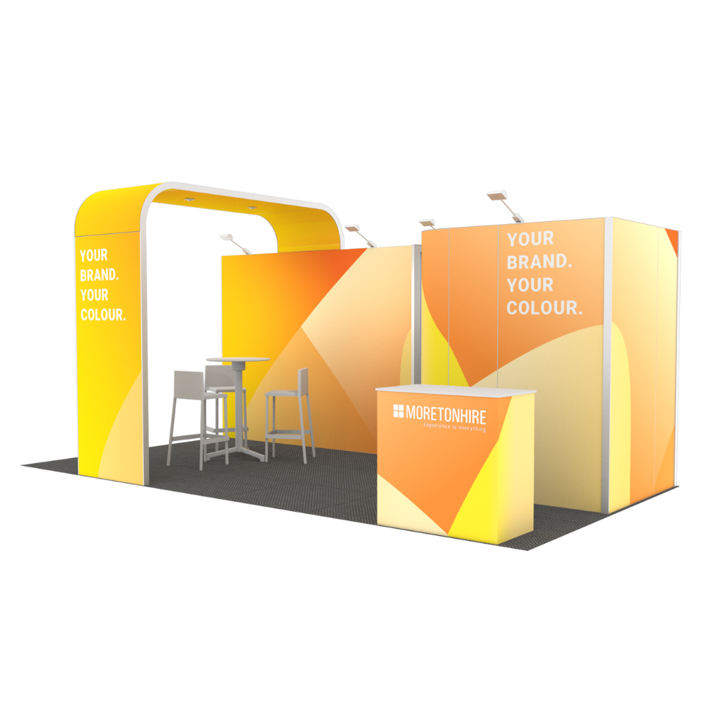 Arc Exhibition Stand | 6m x 3m