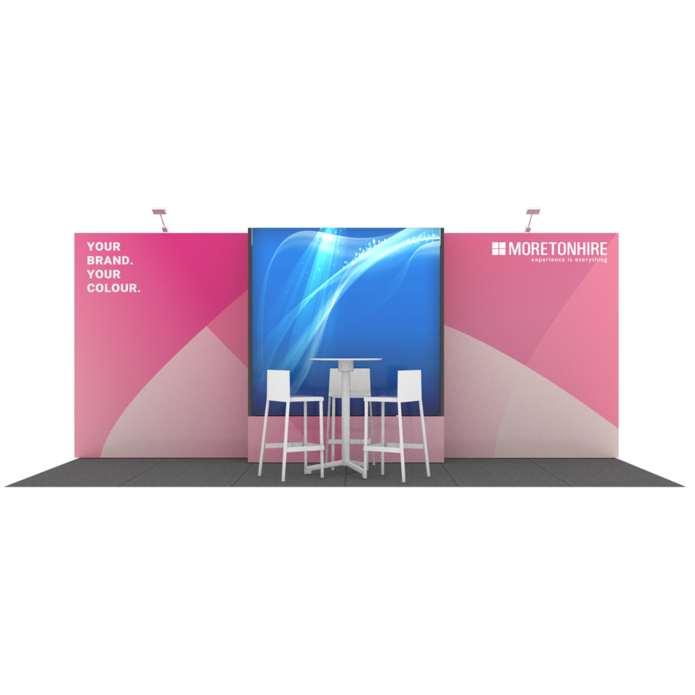 Optic Exhibition Stand | 6m x 3m