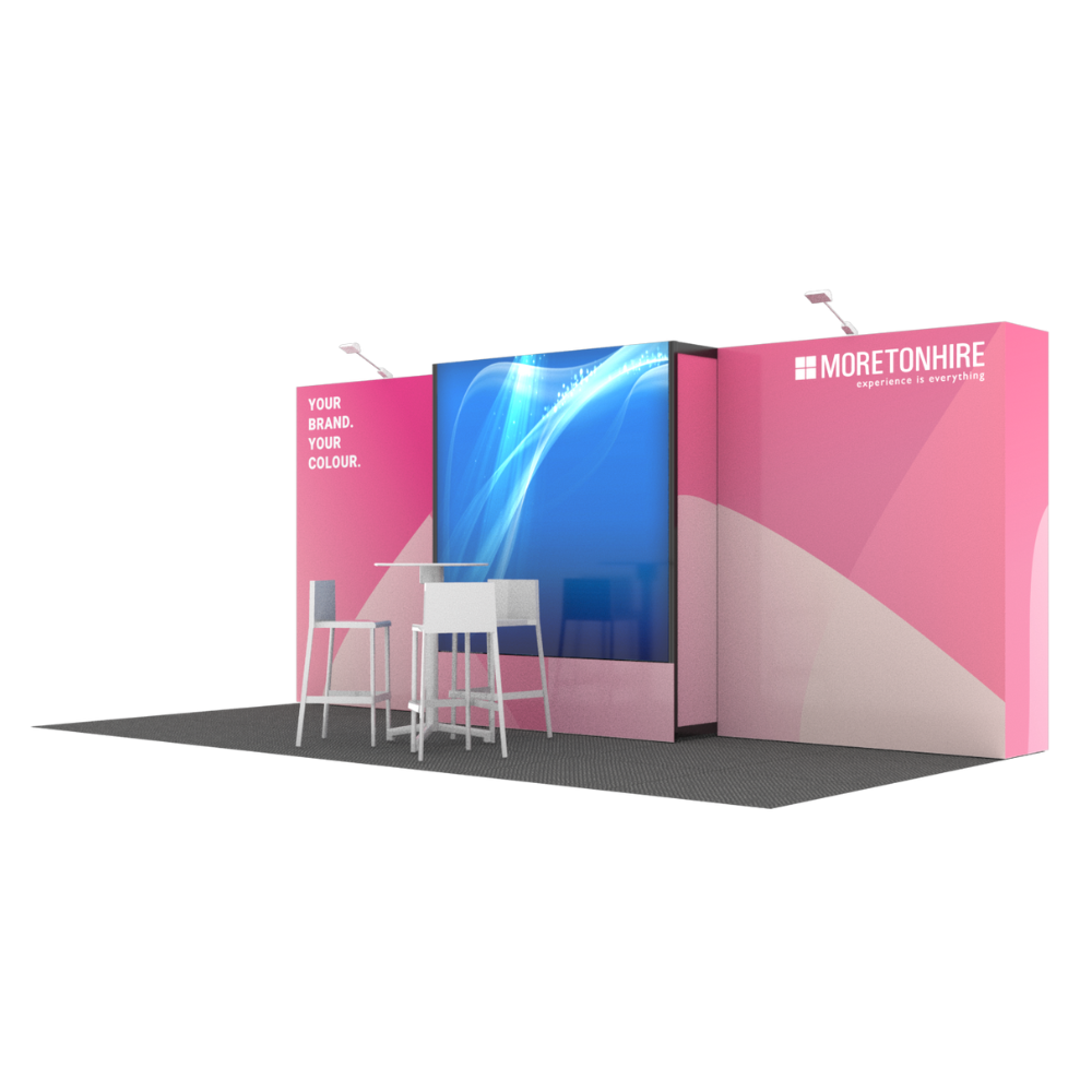 Optic Exhibition Stand | 6m x 3m
