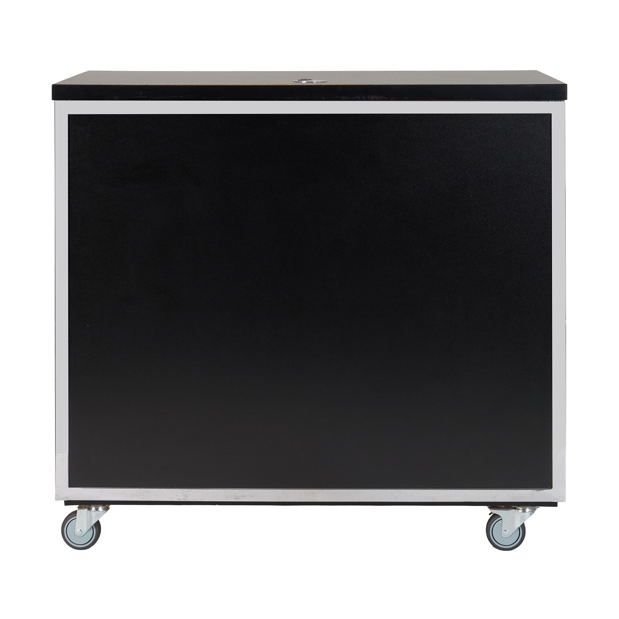 Quattro Counter Cupboard Black