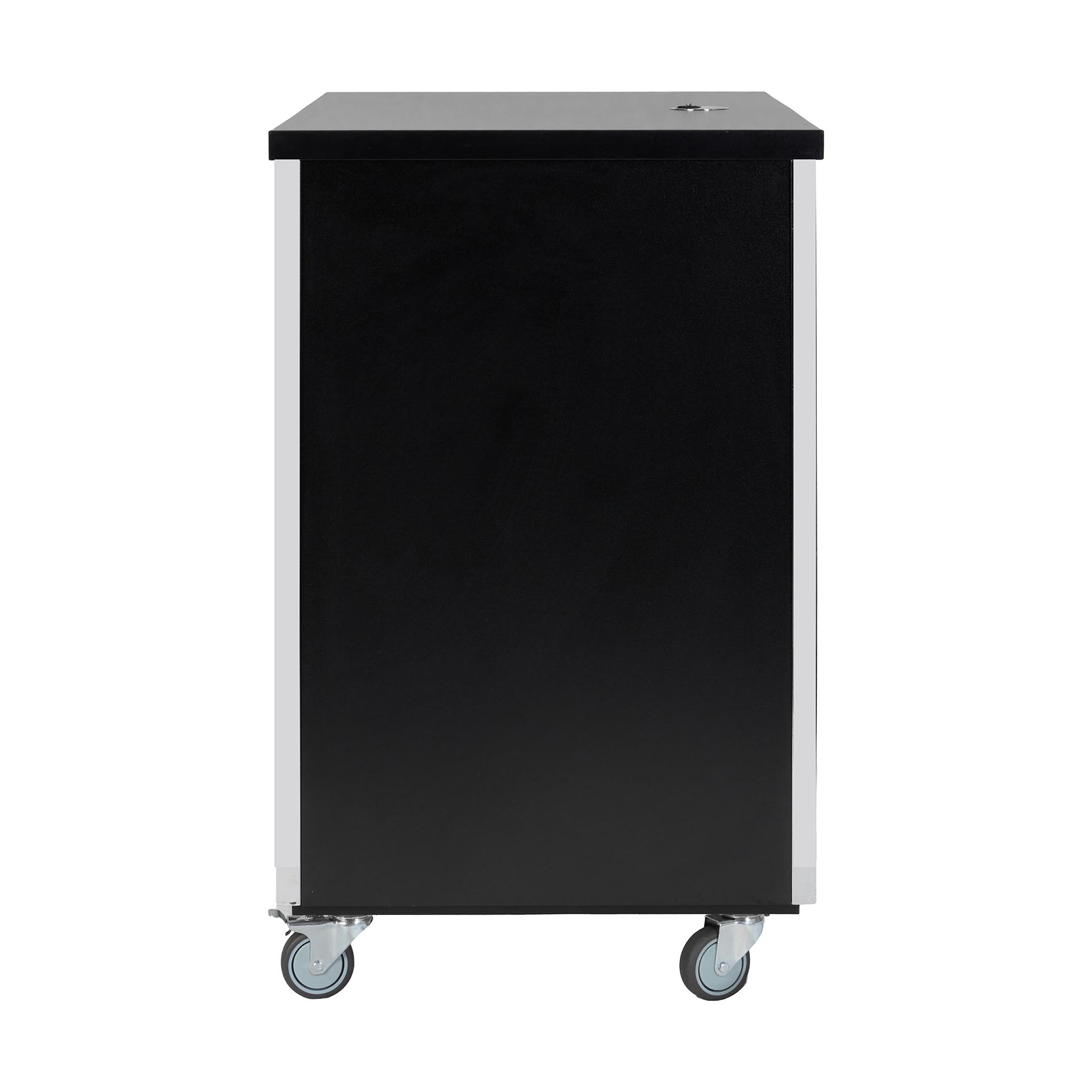 Quattro Counter Cupboard Black