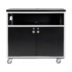 Quattro Counter Cupboard Black