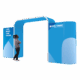 Curved Corner Single Arch Exhibition Entrance Feature