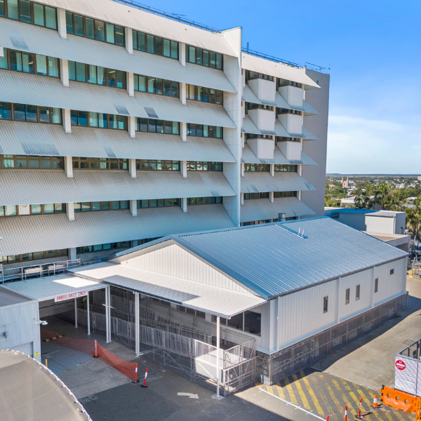 Rockhampton Hospital Temporary Strucutre