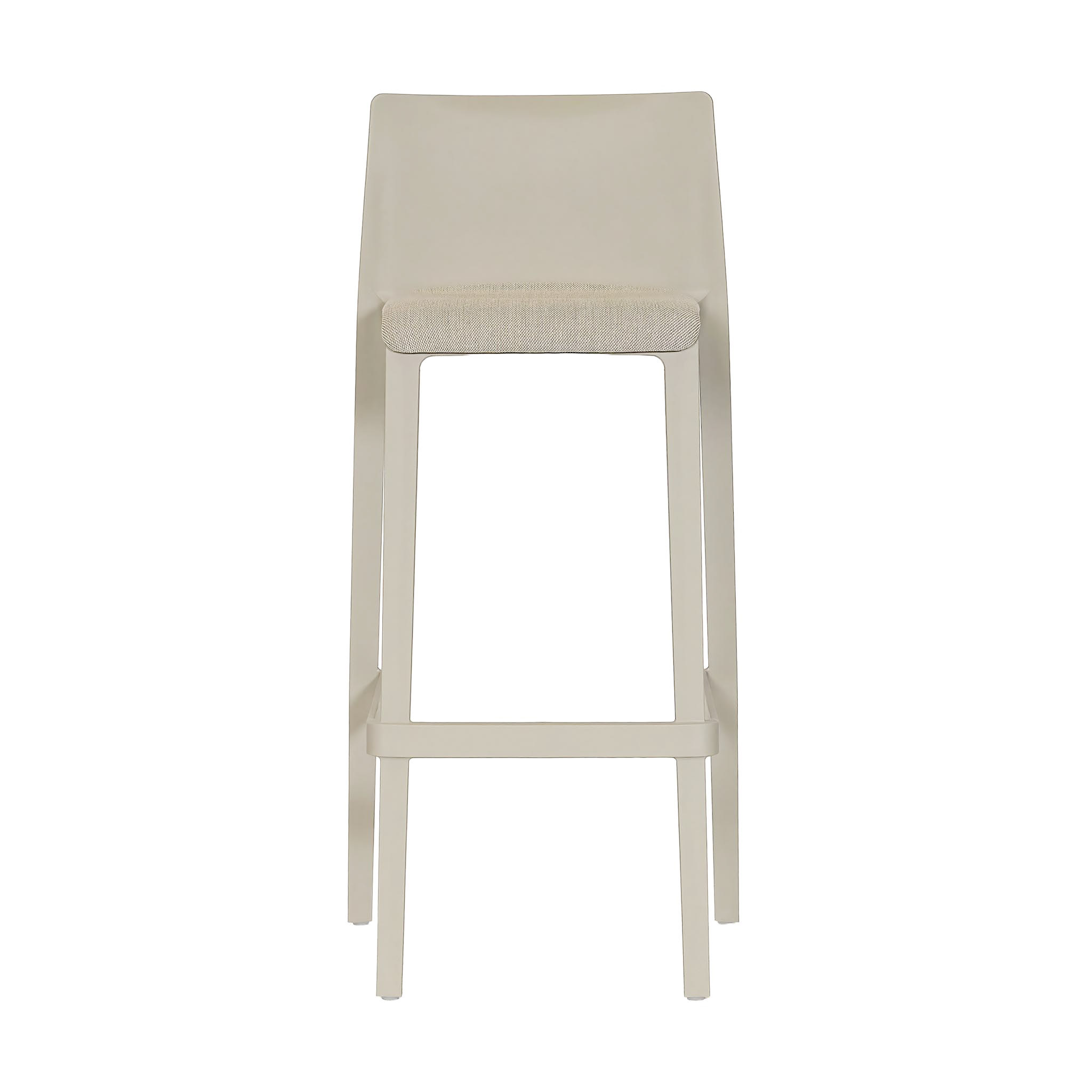 Volt Upholstered Stool Beige