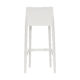 Volt Upholstered Stool White Grey