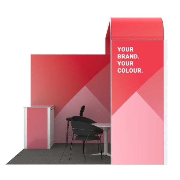 Crest Exhibition Stand | 3m x 3m