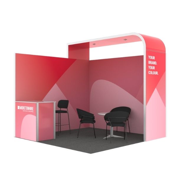 Crest Exhibition Stand | 3m x 3m