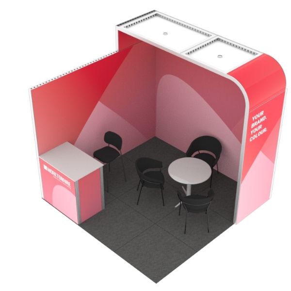 Crest Exhibition Stand | 3m x 3m