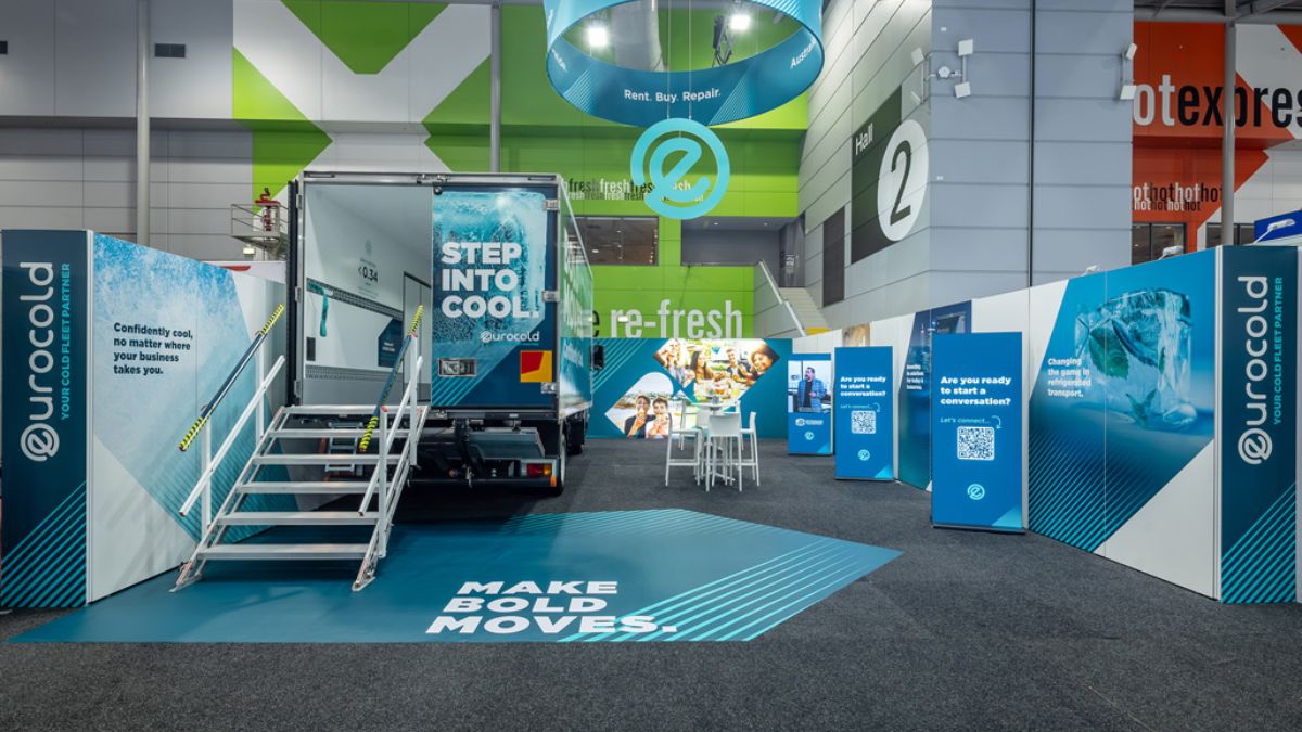 Digital print floor tiles with custom branding