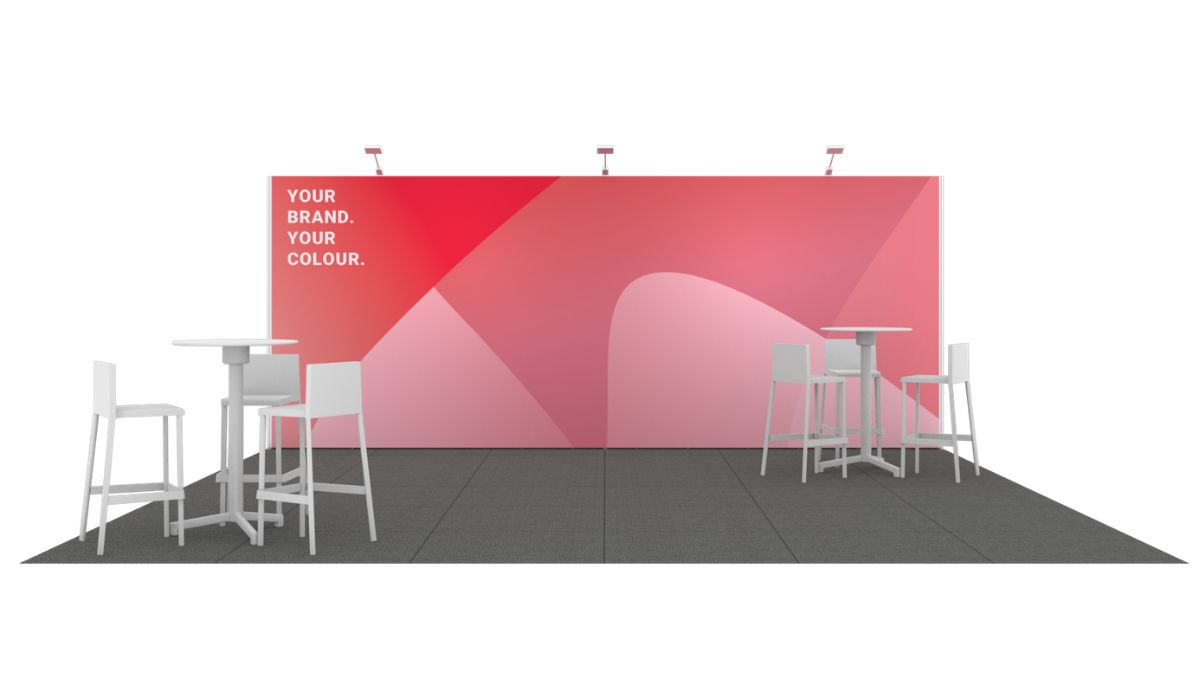 Hybrid Exhibition Stand 6m x 6m