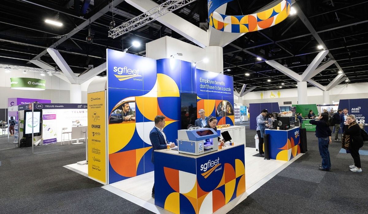 SGfleet exhibition stand