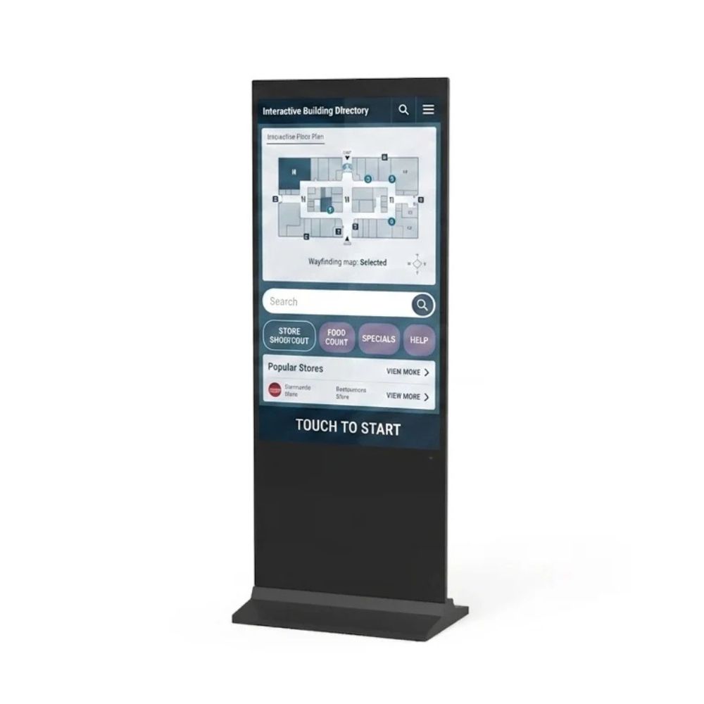 Slimline LED Touchscreen Kiosk