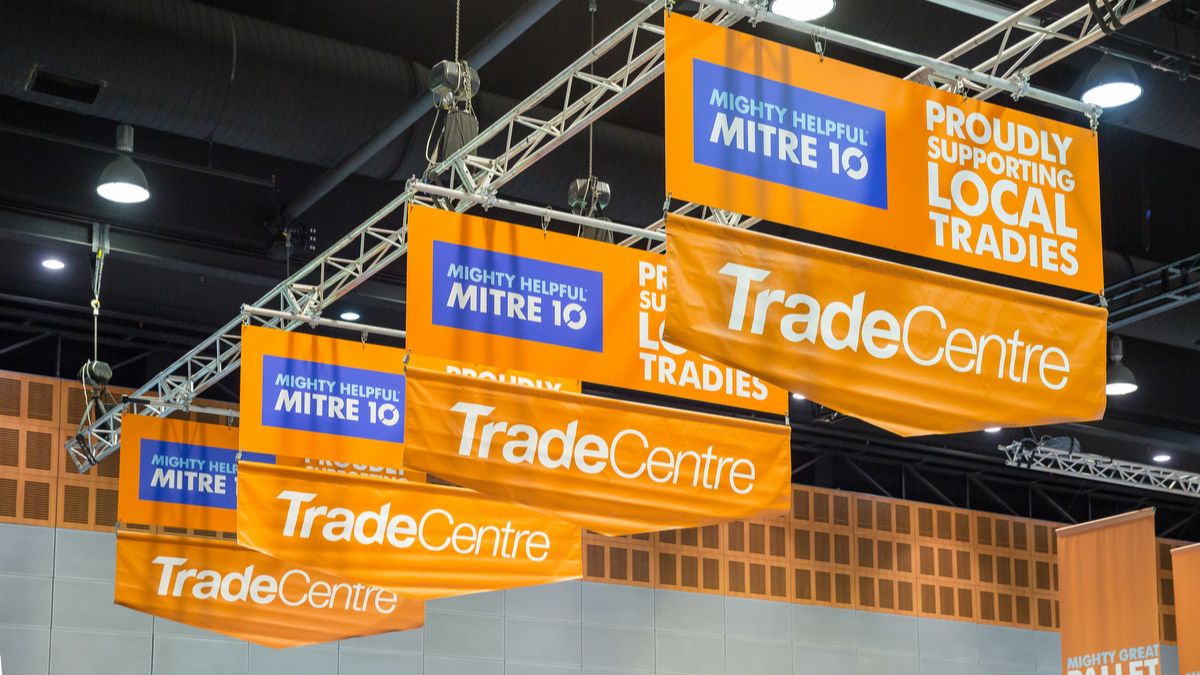 Exhibition signage and branding