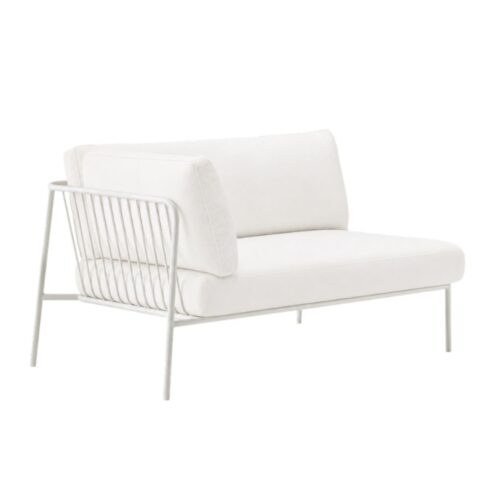 Nolita Lounge White (Left Arm) - Coming Soon