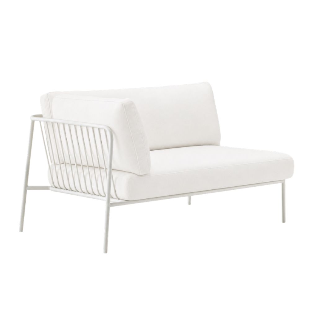 Nolita Lounge White (Left Arm) - Coming Soon