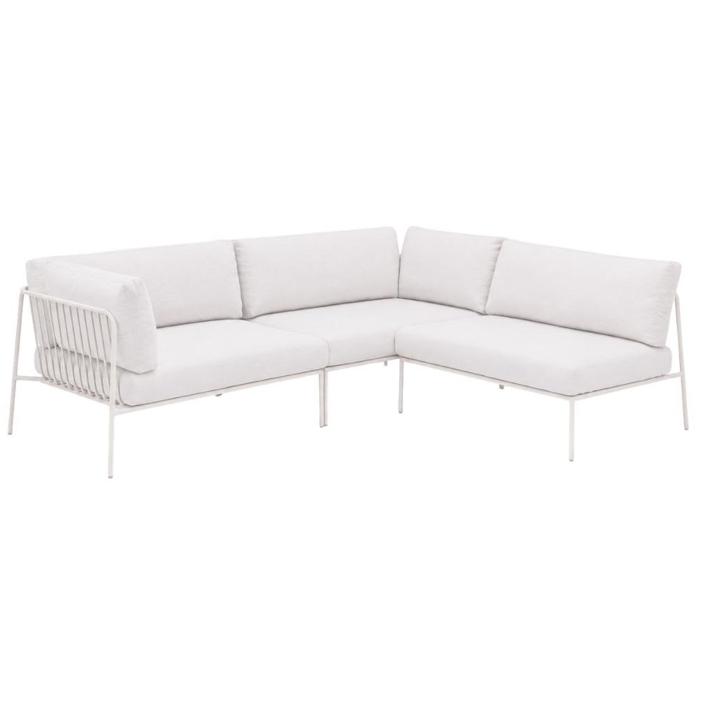 Nolita Modular Corner Lounge White - Coming Soon